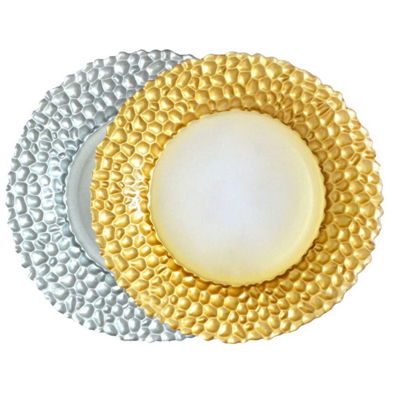 Wholesale Glass Charger Plate PZ-060 - Image 3